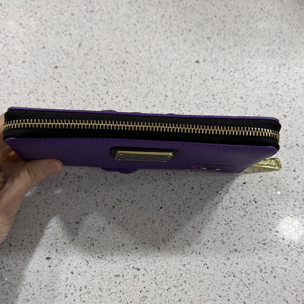 Disney Purple Wallet with Witch Design - Picture 3 of 6